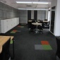 厂家开利ST1素色沥青地办公室写字楼台球房方块毯拼接工程毯